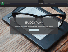 Tablet Screenshot of buddyplay.net